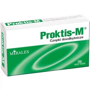 Proktis-M Czopki Doodbytnicze 10 sztuk