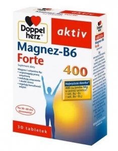 Doppelherz aktiv Magnez-B6 Forte 400, 30 tabletek