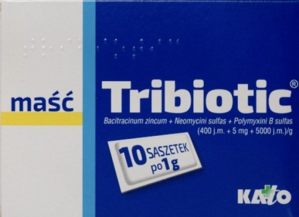 Tribiotic maść 1 g 10 saszetek