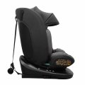 Fotelik obrotowy 360° Kids Zone Excellent i-Size 0-36 kg czarno-szary
