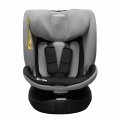 Fotelik samochodowy i-Size 360° ISOFIX 40-150 cm 8-st pochylenie oparcia SZARY