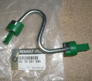 Original  Conduite métallique d'injection Renault Kadjar 1.5DCI Renault Clio II, III, IV, V, Renault Captur, Renault Kangoo I, I