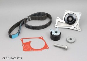 Original Pompe à eau + de courroie de distribution Renault 1.5 DCI 01-  , 119A02552R , 7701477028 , 7701478830