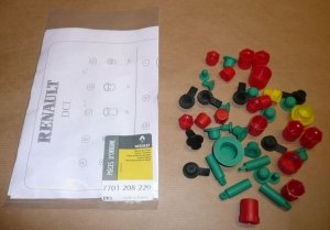 Original  Kit de bouchons d'injecteurs Renault ,  7701208229