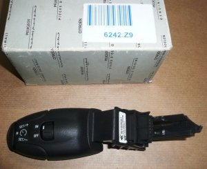 Original Commodo Régulateur de vitesse pour Peugeot 307 308 407 607 , 6242Z9 , 96637159XT , 6242.Z9
