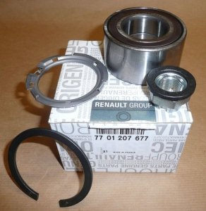 Kit de roulement de roue d'origine Renault Clio II III Kangoo Megane I II Modus Scenic I Twingo II Dacia Logan Sandero 770120767