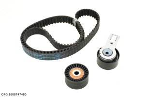Kit de courroie de distribution d'origine Citroën Peugeot 1.6HDI 8V 09- 25.4 , 1608747480