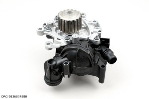 Pompe à eau d'origine Citroën Peugeot 1.5 BLUEHDI avec socle, 9836834880