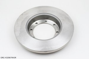 Disque de frein d'origine RENAULT MASTER 10- ARRIÈRE HA ZR 1 pièce, 432067943R, 432067943R