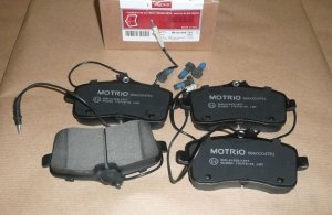 Original  Plaquettes de frein Peugeot 407 1.6/2.0 HDI 04|} Avant 1.8/1.8 16V/2.0/2.0 16V système de freinage Lucas/TRW , 8660004
