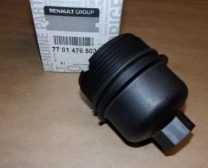 Original  Couvercle de filtre à huile Renault Laguna II 2.0dci Renault Avantime, Renault Espace IV, V, Renault Fluence, Renault 