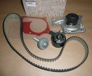 Kit de courroie de distribution + pompe pour Renault Clio IV, Mégane III - IV 1.5 DCI, 119A07049R