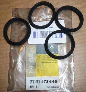 Original  Jeu complet de joints toriques du collecteur d'admission Renault Laguna II, ESP ,  7701472449