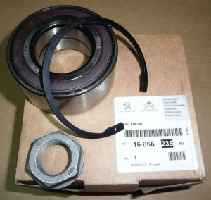 ROULEMENT DE ROUE AVANT CITROEN C3, C4, PEUGEOT 207, 208, 307 CITROEN C3 II, C3/C4 PICASSO, C4 CACTUS, C-ELYSEE, DS3/4, PEUGEOT 