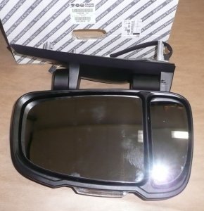 Rétroviseur latéral Citroën Jumper III gauche Peugeot Boxer III bras court/repliable manuellement  ,  1633561280