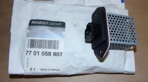 Original  Opornik de soufflerie Renault Trafic II,III ,  7701058807