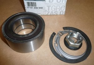 Original  Roulement complet avant Renault Kangoo II, Renault Megane II 2.0 dCi, Renault Clio II 3.0, Renault Scenic 2.0 dCi ,  7
