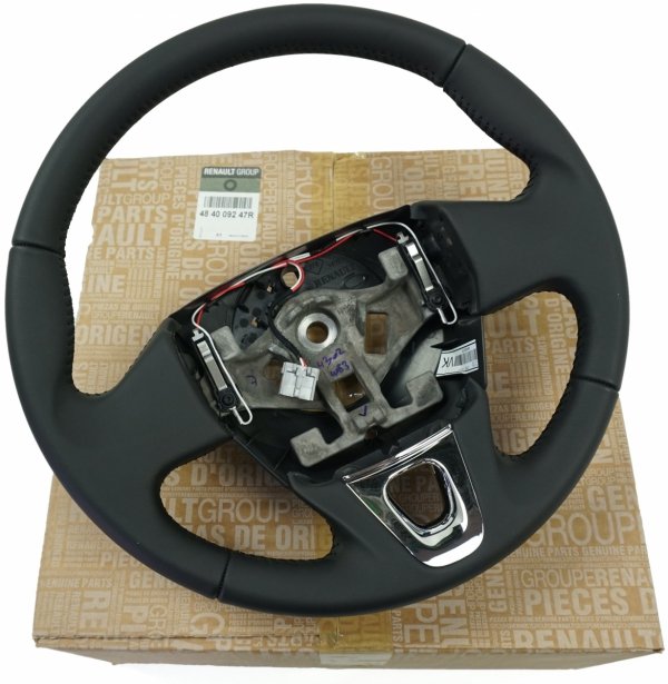 Original Volant noir Renault Fluence, 484009247R