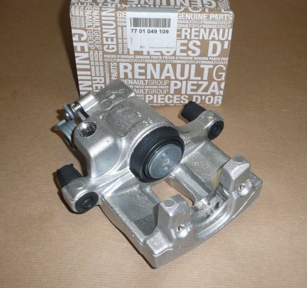 Original  Étrier de frein Renault Laguna II, Espace IV arrière droit Renault Megane II 2.0 16V Turbo diamètre du piston 38mm, épaisseur du disque 11mm, diamètre du disque 274mm système ATE ,  7701049109