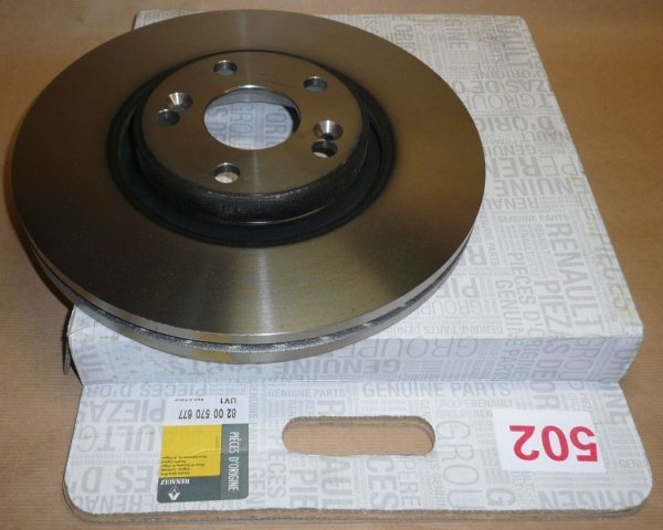 Original  Disque de frein Renault Espace IV, Vel Satis avant 1 pièce ventilée 308 mm , 8200570677