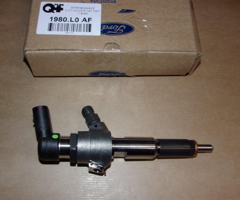 Injecteur Citroën C1, C2, C3 Peugeot 107, 1007 1.4 HDI, 1980.L0, 1980L0
