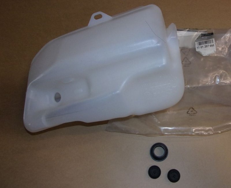 Original  Réservoir de liquide lave-glace Renault Mégane II Renault Scénic II, Grand Scénic II 03-06 ,  7701207666