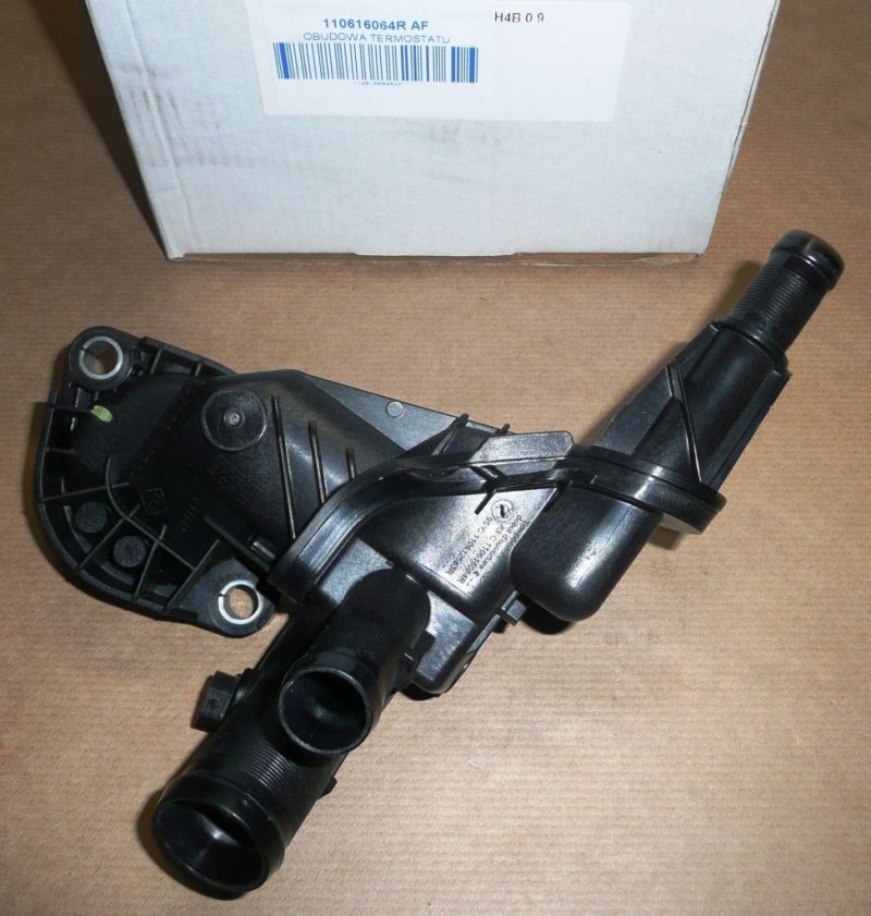 Boîtier de thermostat Renault Clio IV 0.9TCE, 110616064R, 