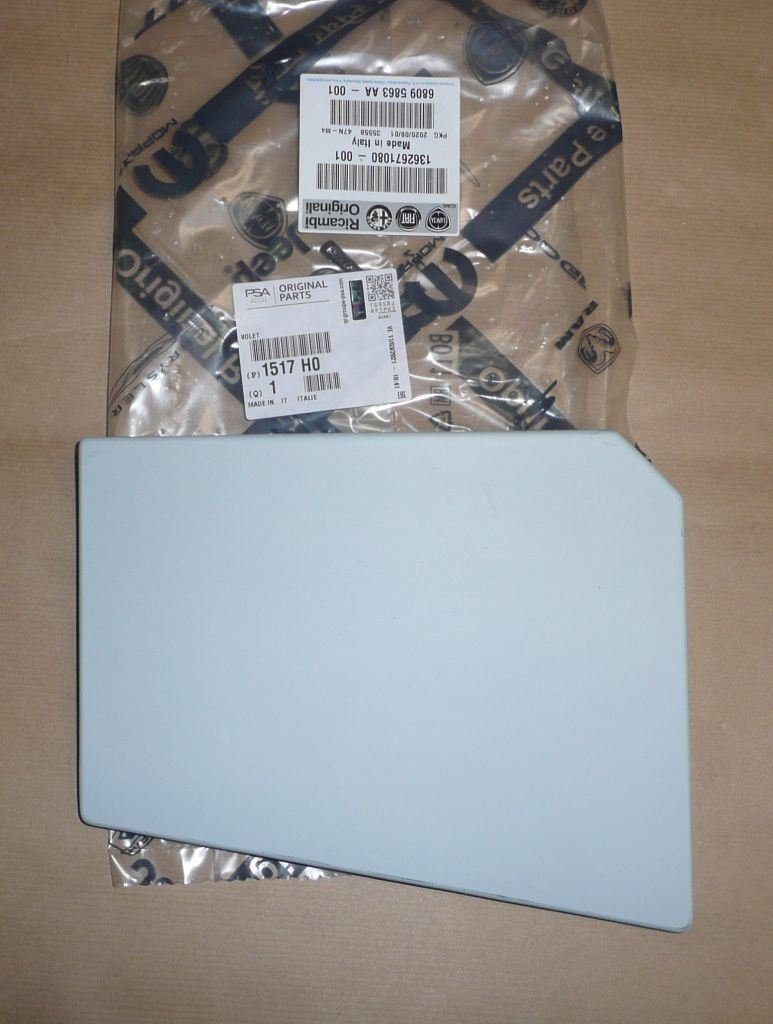 Couvercle de trappe à carburant Citroën Jumper III, 1517.H0, 1517H0