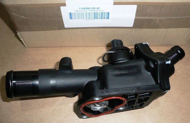 Boîtier de thermostat Renault Kangoo II 1.5DCI, 110609813R, 