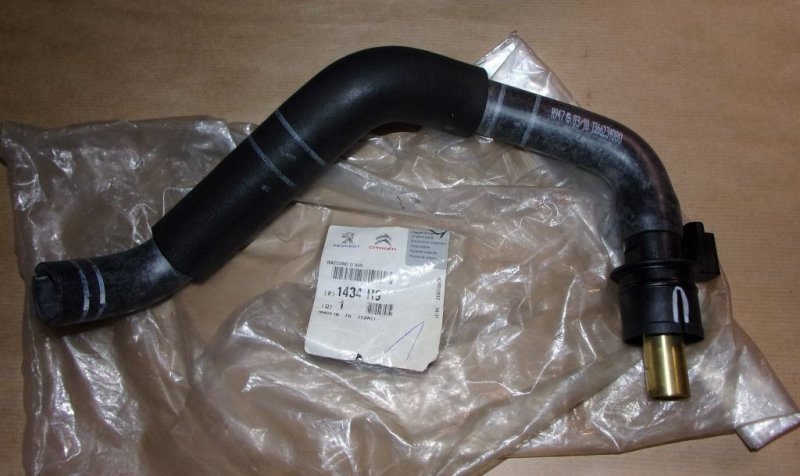 Conduit d'air Peugeot Boxer III 2.2 HDI, 1434.H9, 1434H9