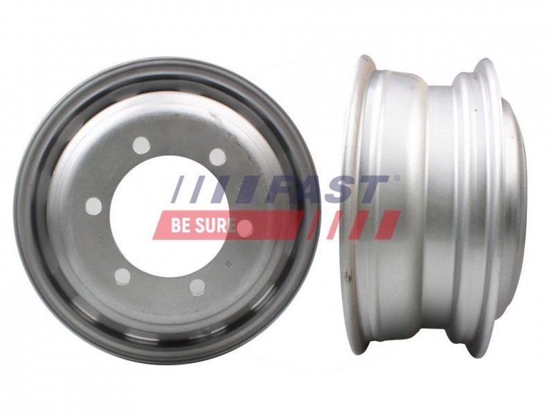 JANTE IVECO DAILY 00> D`ACIER GRIS 6J X 16" H2 | ET 124| 6 X 205 CH161