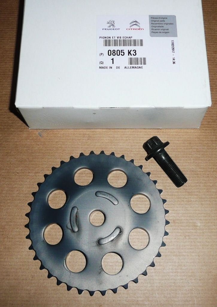 Original  Poulie d'arbre à cames Peugeot/Citroën 1.6 VTI ÉCHAP ,  1682802680
