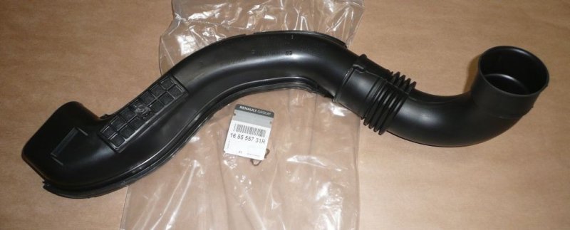 Conduit d'air d'admission Renault Clio IV 1.5 DCI, 165555731R,
