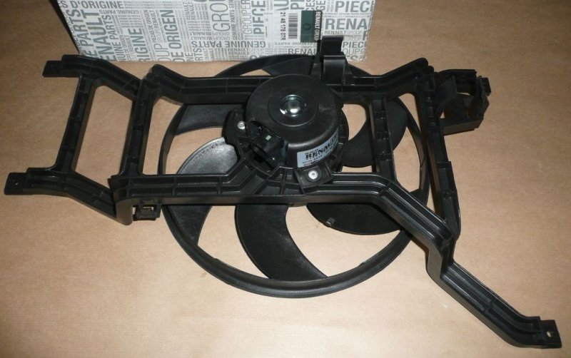 Ventilateur complet Dacia Logan, Sandero 1.5 DCI, 214817807R, 
