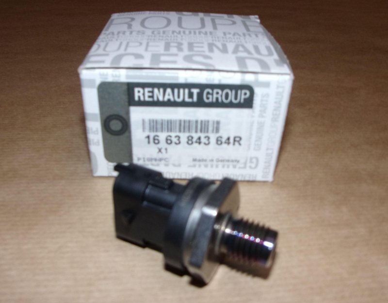 Capteur de pression de carburant Renault Megane II 1.9DCI, 166384364R, 