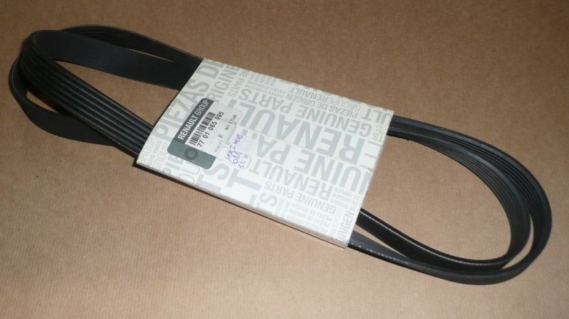 Original  Courroie trapézoïdale 6PK1642 Citroën Jumper 2.2DCI Peugeot Boxer, Renault Espace III, Laguna, Mégane, Scénic ,  7701065995