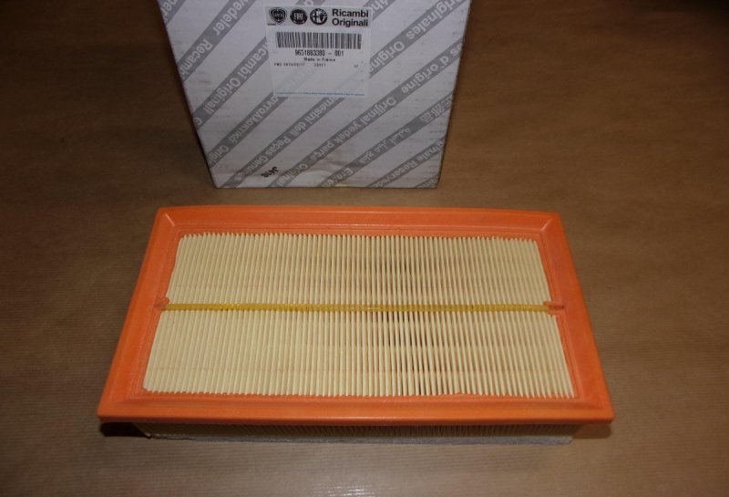 Filtre à air Citroën C5 II, III, Peugeot 407 1.6 HDI, 9651883380, 1444.TK, 1444TK