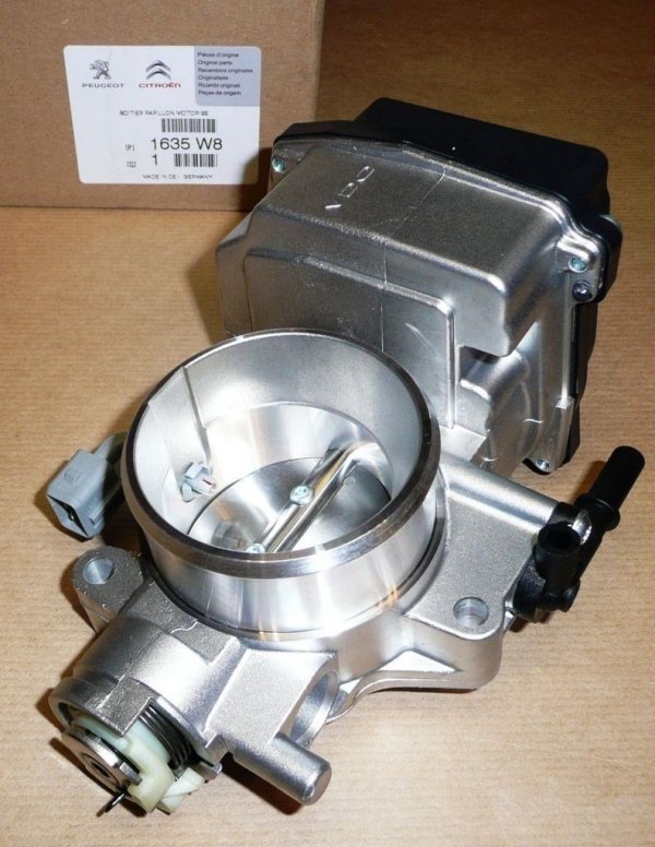 corps de papillon drosselklappengehäuse drosselklappe Citroen Peugeot 1.8-2.0 16v -04, 1635w8, 1635.w8
