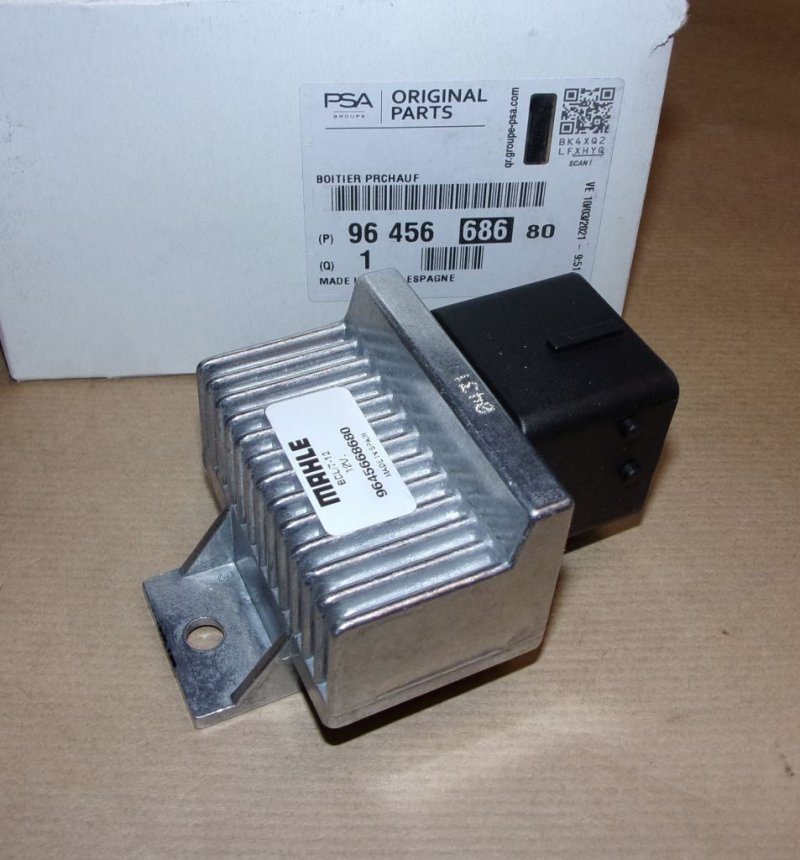 Relais de préchauffage d'origine CITROEN C1 C2 C3 C4 C5 C6 PEUGEOT 107 206 207 307 308 1007 3008 4007 5008 607 807 Bipper Expert