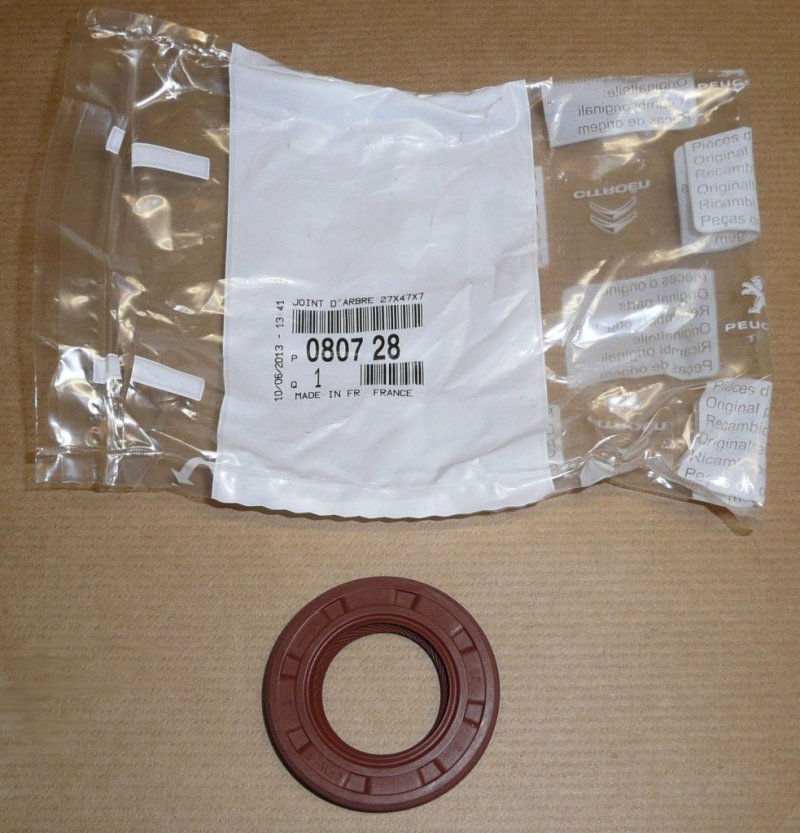 Joint d'arbre à cames 2.0/2.2 HDI, 0807.28, 080728