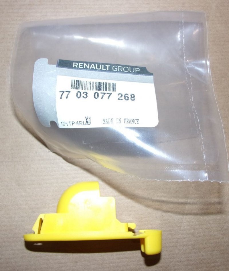 Original  Douille de support de capot Renault Master II, III, Megane, Scenic , 7703077268
