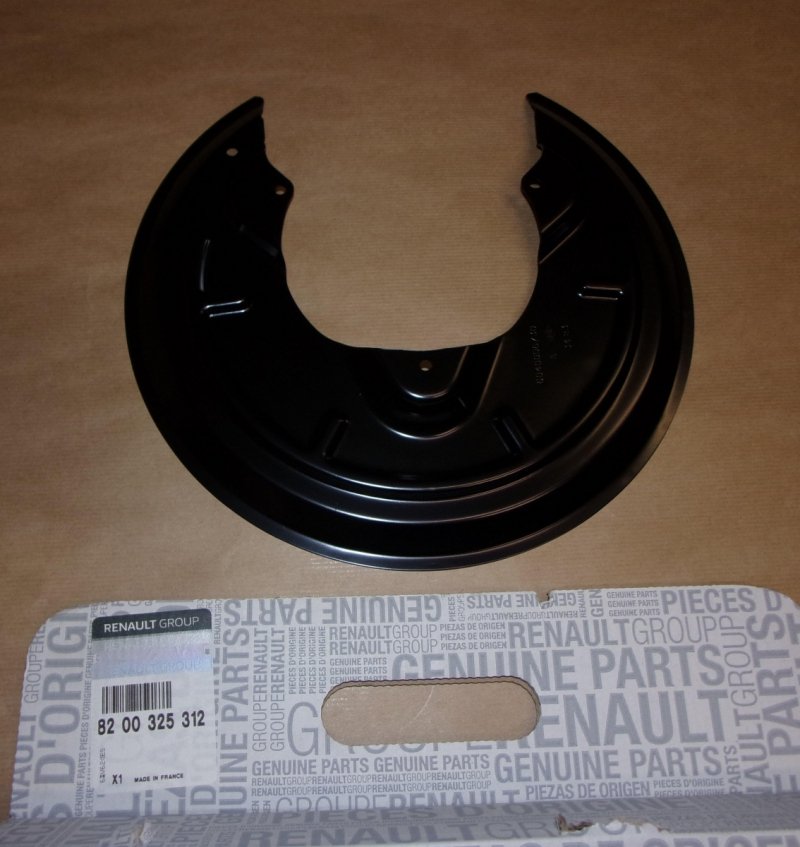 Original  Plaque d'ancrage Renault Clio III,IV arrière , 8200325312