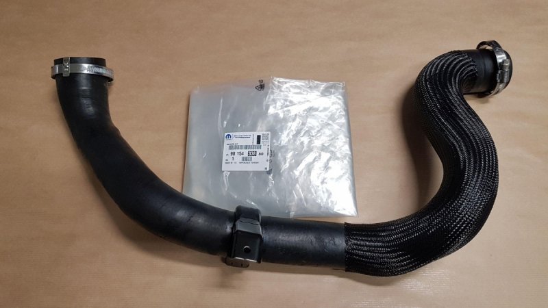  Conduit d'intercooler Peugeot 3008 II 2.0 BlueHD, 9815433880, 9815433880, 