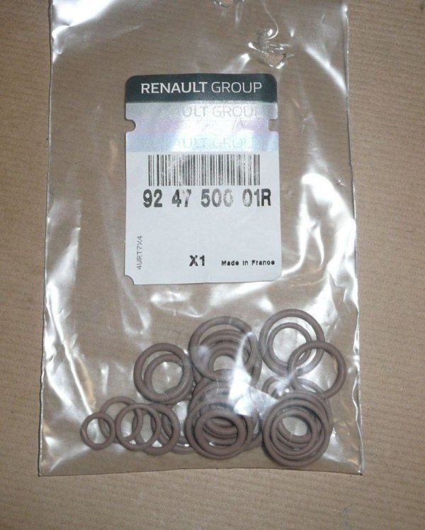 Renault jeu de joints toriques climatisation Kangoo Laguna III, 924750001R