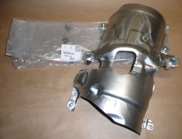 Auspuff turbo bouclier thermique pour Citroen C3 C4 Peugeot 206 307 Partner 1.6 HDI, 1723AX, 1723.AX