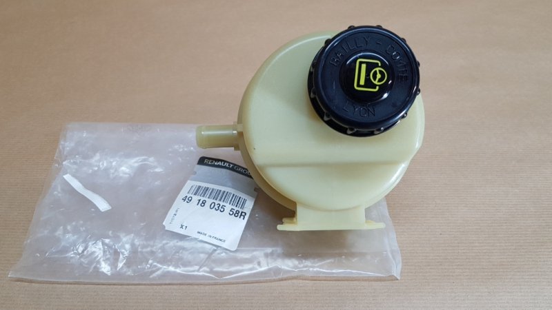 Réservoir de liquide de direction assistée d'origine Dacia Duster ,  491803558R