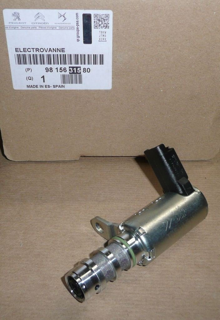 Électrovanne de pompe à huile Citroën C5(X7), Peugeot 308, 9815631580, 9815631580,