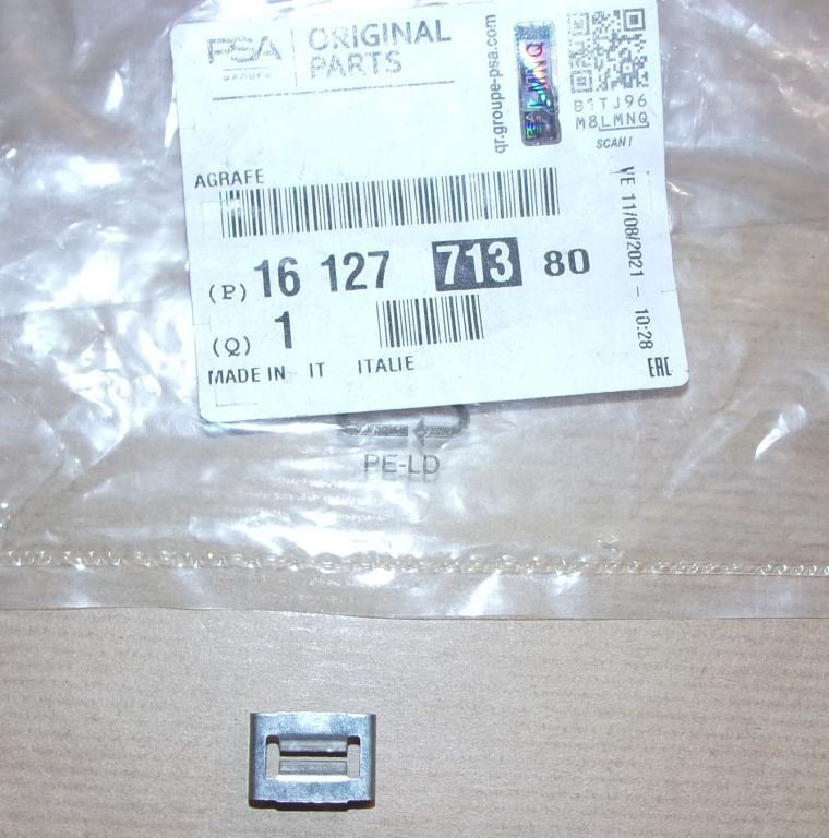 Spinka des leurres Citroën Jumper III Peugeot Boxer III  ,  1612771380