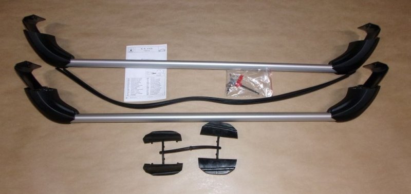  Barres de toit Renault Clio IV pour rails , 8201321618