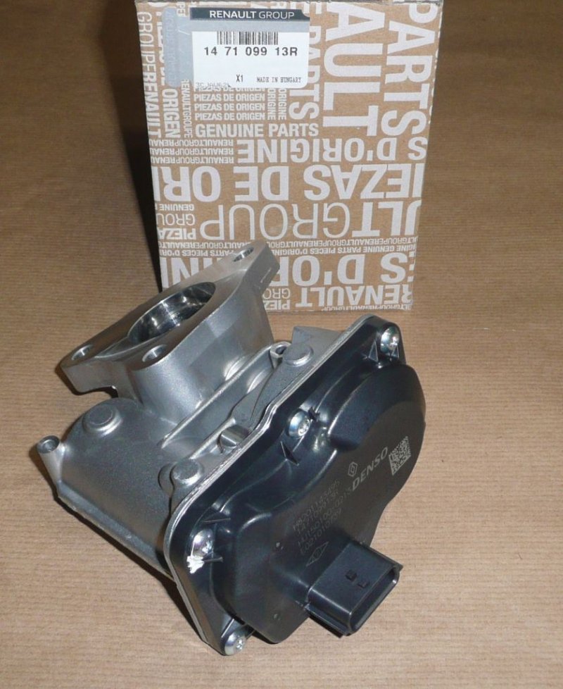 Soupape EGR Renault Kangoo II, Clio IV 1.5DCI, 147109913R,